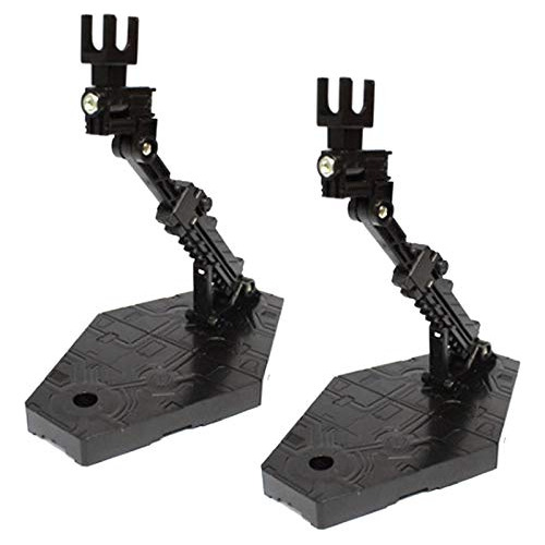 2-pack Black Action Figure Stand Assembly Action Figure...