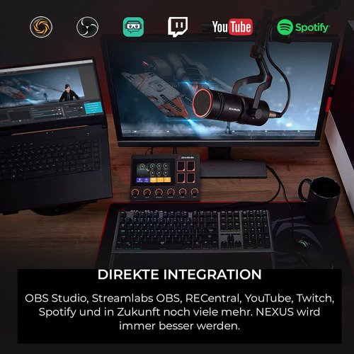 Avermedia Live Streamer Ax310 - Mezclador De Audio
