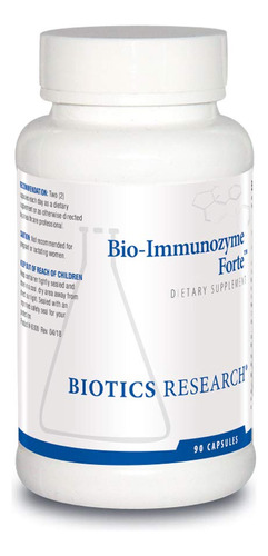 Biotics Investigacion Bio Immunozyme Forte Multivitaminico/m