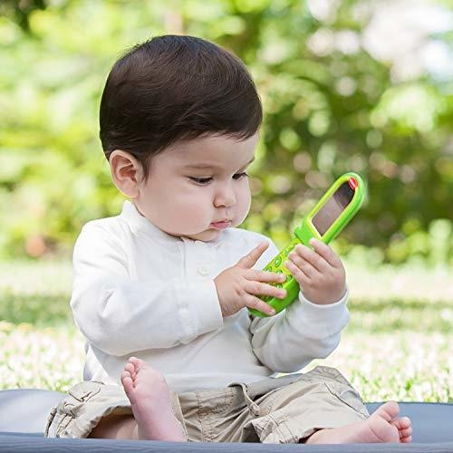 Imagen 4 de 5 de Infantino Flip Y Peek Fun Phone, Teal