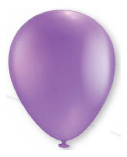 Globos Surtidos Estandar 9 X 50 Cotillon Fiesta Latex Color Color Violeta