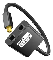 Comprar Divisor Óptico De Fibra Óptica Digital Toslink 1 De 2 Audio 