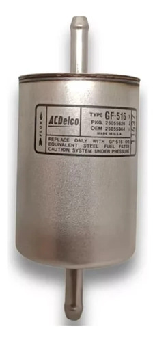 Filtro De Combustible Acdelco Gf516