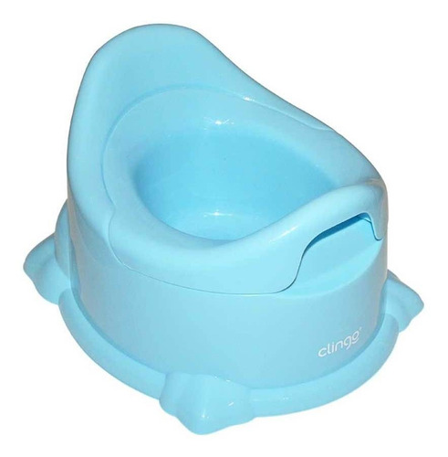 Troninho Infantil Penico Potty Azul Clingo C02500