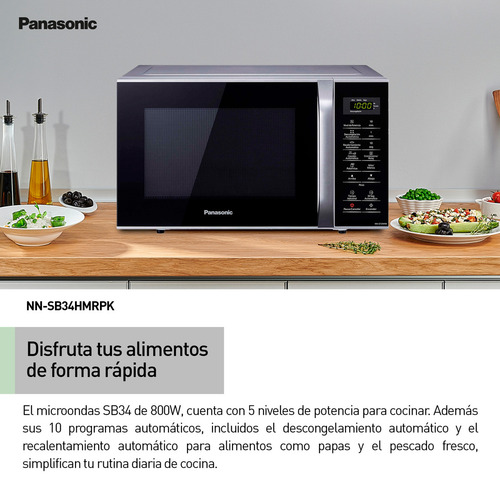 Microondas Panasonic Como Nuevo 25 Lltros (Usado)