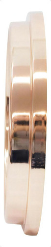 Relógio Parede Mecânica Bronze 30cm X 30cm Numeros Romanos