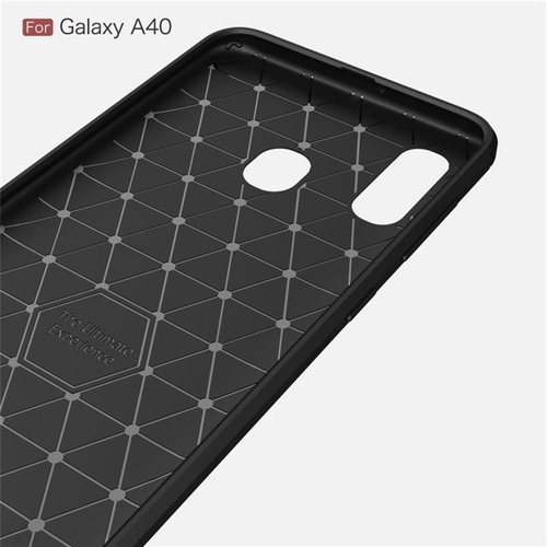 Funda De Tpu De Fibra De Carbono Con Textura Cepillada Para