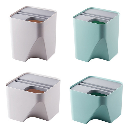 Cubo De Basura G3kitchen, Papelera Apilable, Clasificadora,