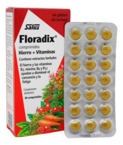 Floradix Hierro Mas Vitaminas Salus Flora 84 Cap