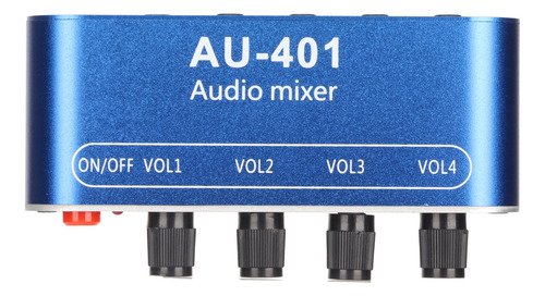 Amplificador Diy, Minimezclador Estéreo, 4 Entradas Y 1 Sali
