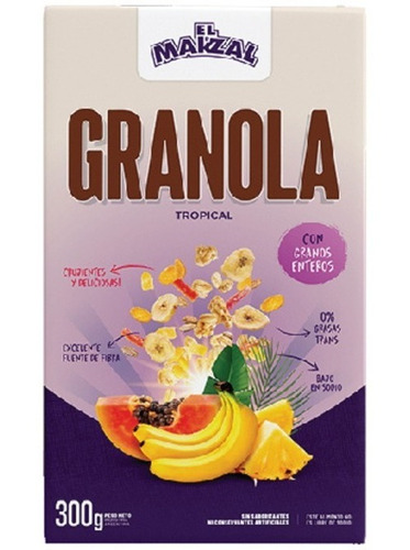 Granola El Makzal X300 Grms  *tropical*