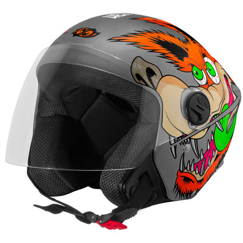 Casco para moto Pro Tork New Liberty Three plata talle 60
