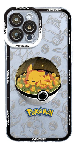 Funda De Teléfono Con Diseño De Dibujos Animados De Pokémon