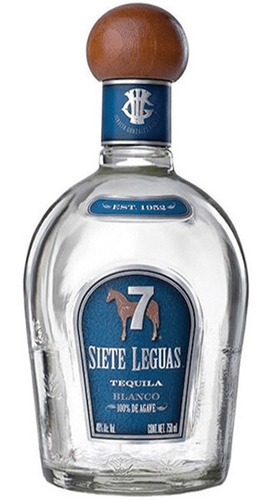 Tequila 7 Leguas Blanco           750 Ml