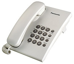 Telefono De Mesa O Pared Panasonic Kx-ts500agw Blanco