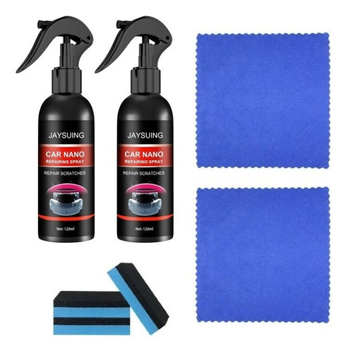 Lazhu 2 × 120ml Car Scratch Spray For Restaurar El