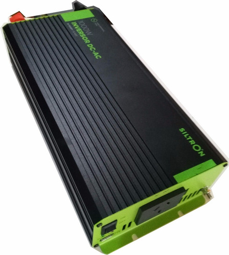 Imagen 2 de 9 de Conversor Inversor Siltron 12 A 220 1000w Senoidal Con Usb