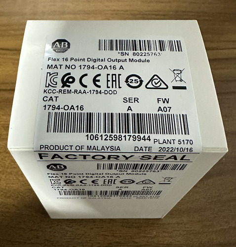 1794-oa16 Allen-bradley Flex I/o Output Module 85-132vac