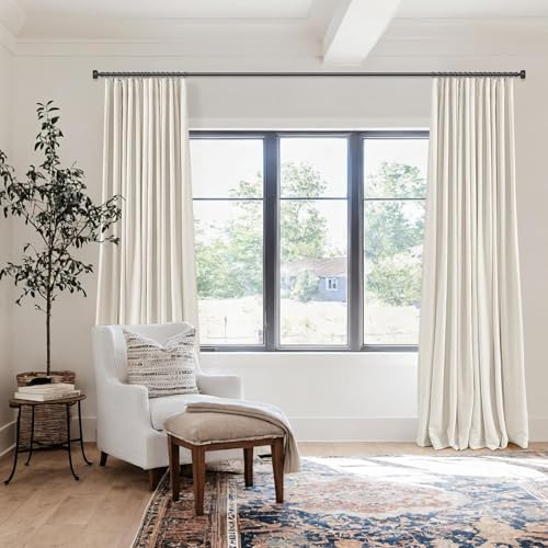 Cortinas Opacas 100% Blackout Para Dormitorio, Juego 2 Panel