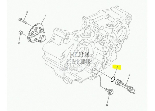 Oring Tapon Aceite Yamaha Wr 450f Y Otros - Panella Motos