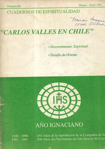 Carlos Valles En Chile Número 66 / Marzo Abril 1991