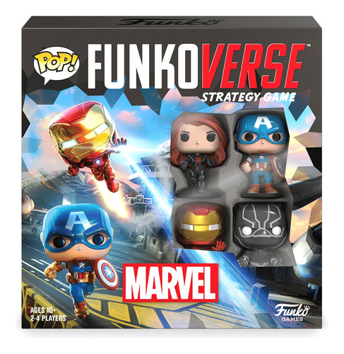 Funkoverse: Juego De Estrategia - Marvel - Los Vengadores 