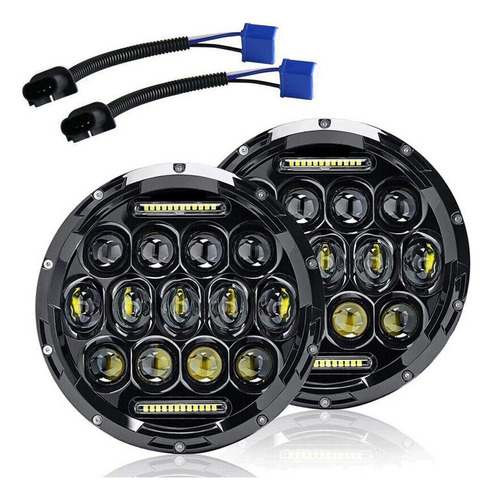 Faro Led De 7 Pulgadas Para Jeep Wrangler Tj/lj 2003-06