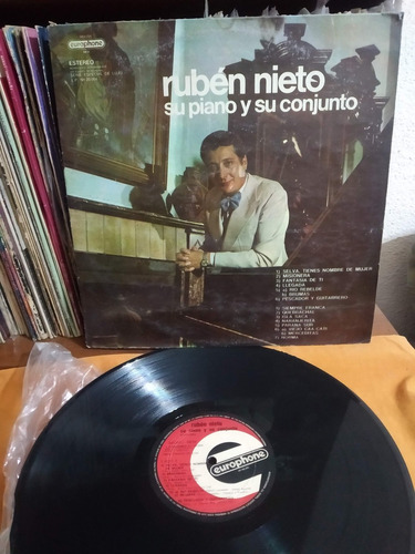 Rubén Nieto - Su Piano Y Su Conjunto Vinilo Lp Sin Girar