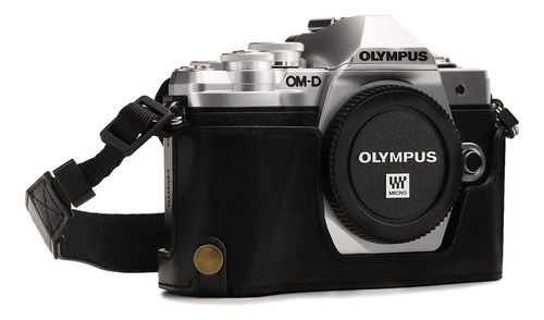 Funda Para Olympus Om-d E-m10 Mark Iii Megagear Negro