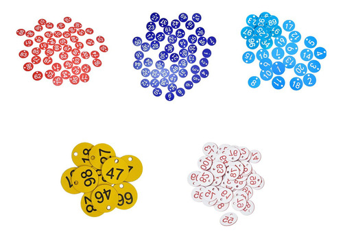 500x Protable Number Tag 1-100 For Hotel Warehouse