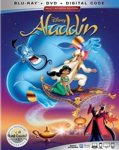 Blu-ray + Dvd Aladdin (1992)