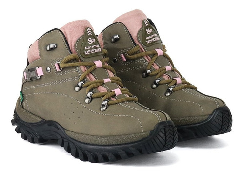 coturno trekking feminino