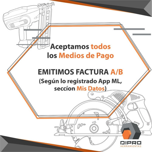 Lijadora Orbital De Palma 100x110mm 180 W Lo180 Argentec