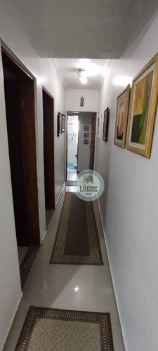 Imagem 13 de 30 de Apartamento Impecável Bem Distribuído, 67m² Composto Por 2 Dormitórios Sendo 1 Suíte Com Sacada, À Venda Por R$ 380.000,00 - Paraiso - Santo André/sp - Ap1795