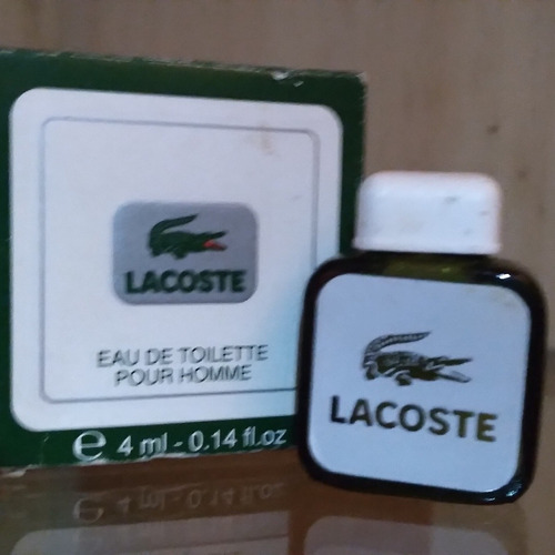 Miniatura Colección Perfum Lacoste Homme 4ml Vintage Origina