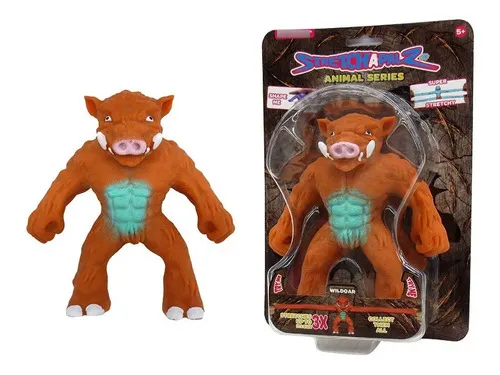 Mu eca estirable Stretchapalz de la serie Animal de Wildoar