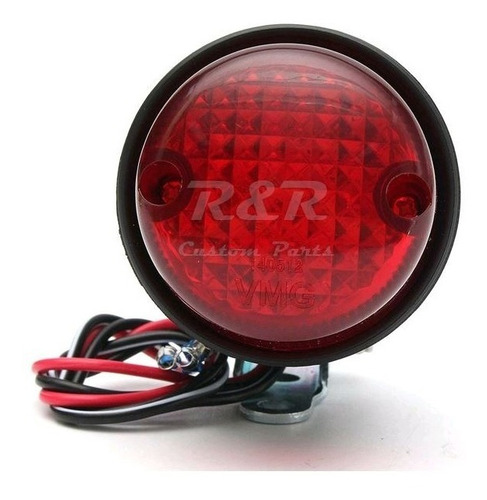 Lanterna Traseira Led Universal Custom Bobber Cafe