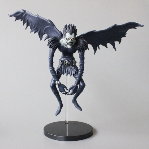 Death Note Kit Com 6 Action Figure Boneco Rem Near L Ryuk