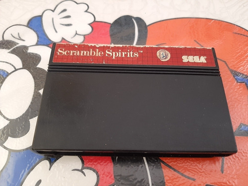 Scramble Spirits De Sega Master System 1 O 2,funciona.