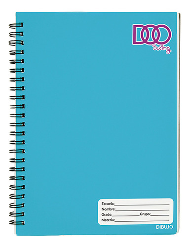Cuaderno Profesional Smarty Doo 100 Hojas Doble Espiral