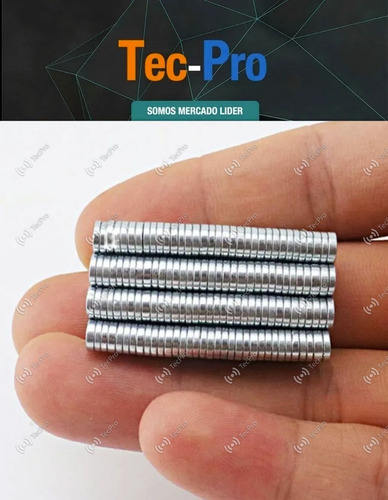 Imagen 3 de 9 de 5000 Imanes De Neodimio 5x1 Mm Super Potentes