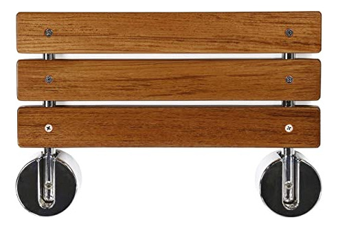 Banco De Assento De Banho Clevr Teak Wood Modern Folding 20c