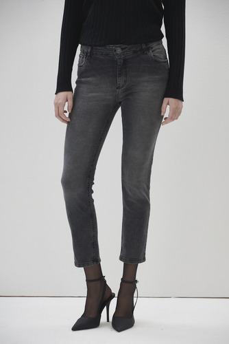 Pantalón Jean Clean High Skinny Neitan Mujer Sweet