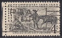 Comprar Estampillas Estados Unidos 1959 - Plata En Estado De Nevada