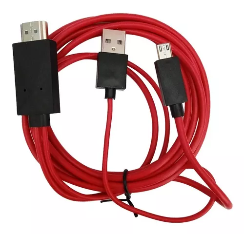  Cable adaptador MHL Micro USB a HDMI para Samsung Galaxy Tab 3  Lite SM-T111 de 5.9 ft : Electrónica