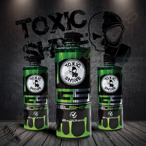 Imagen 6 de 10 de Toxic Shine | Kit / Combo De Lavado Completo | G O L D #06