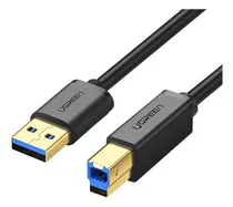 Comprar Cable USB B 3.0 Ugreen - Cable Para Impresora USB A USB B - 2 Metros - 5 Gbps - Premium Blindado Reforzado - PVC - Para Disco Rigido \u002F Carry Disk \u002F Impresora PC Notebook \u002F Camara - US210-10372