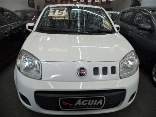 Fiat Uno Vivace 1.0 Flex 4ps 2015 Completo + Airbags + Abs!