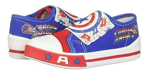 Tenis Para Niños Marvel Adam Rey Rojo Color Rey Rojo 13cm