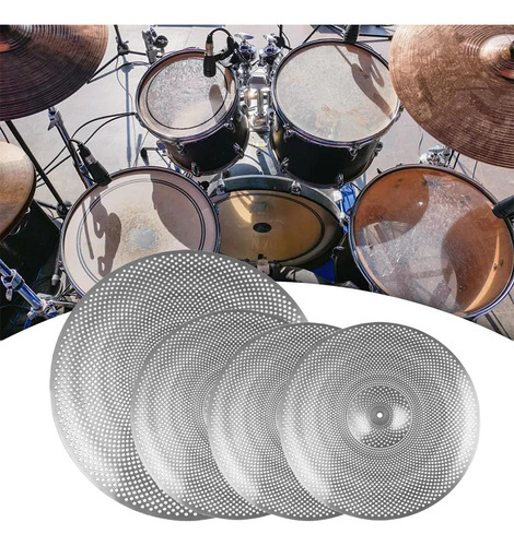 Platillos De Bajo Volumen, Platillos Silenciosos, Accesorios
